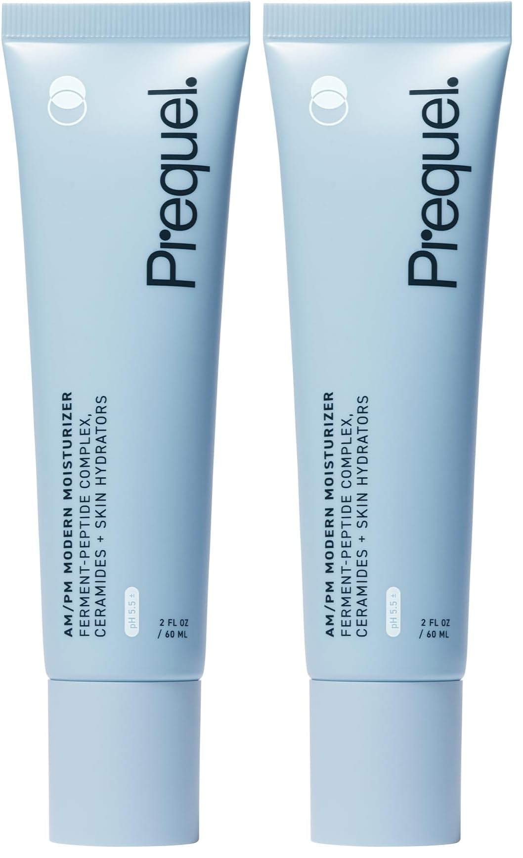 Prequel Skin AM/PM Modern Moisturizer – Hydrating Face Cream with Peptides, Ceramides & Glycerin for Dry, Sensitive, or Combination Skin – Non-Greasy Moisturizer for Barrier Support