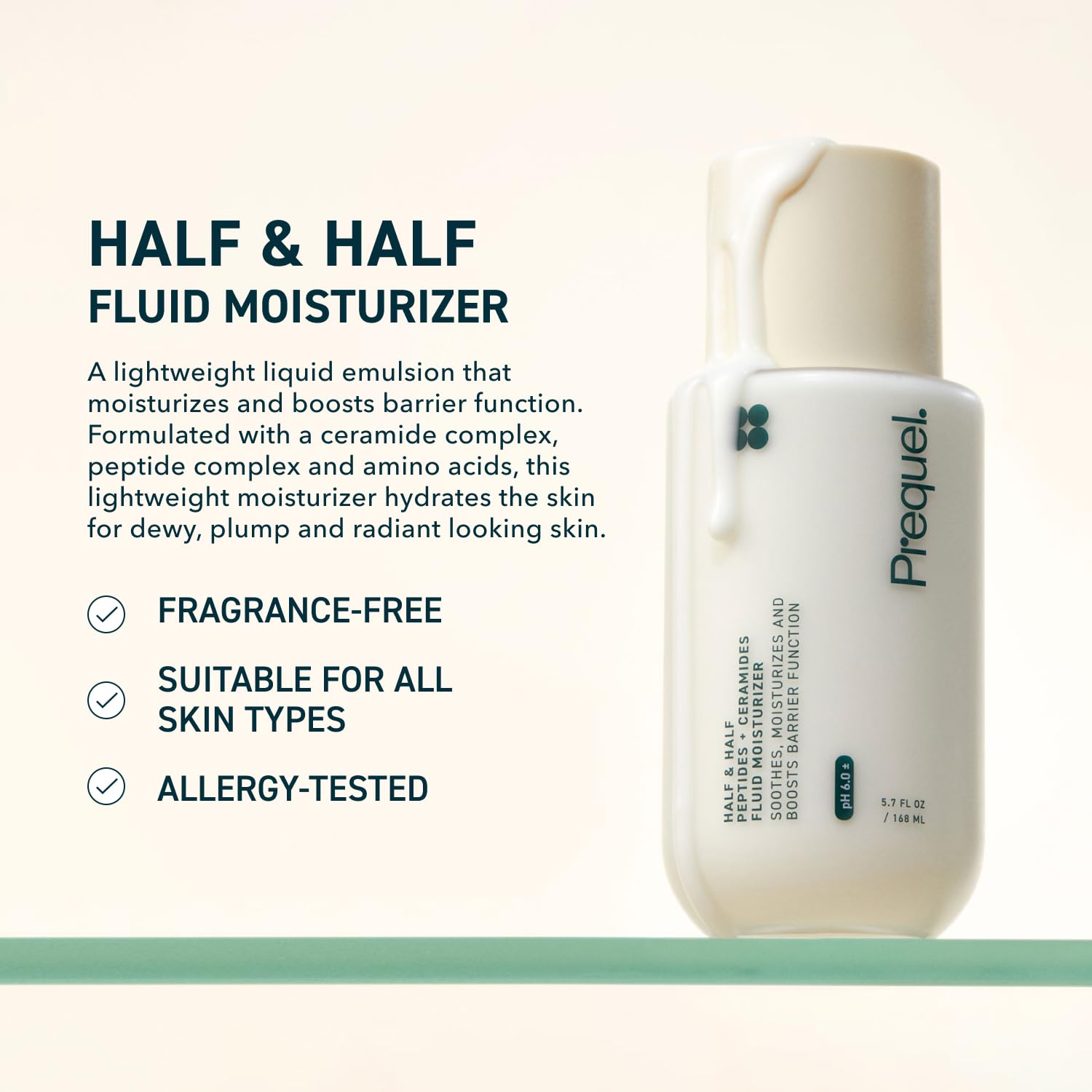 Prequel Skin Hydration Skincare Set – Multi-Quench Hydration Mist, Plumping Hydration Serum & Half and Half Fluid Moisturizer – Daily Face Care Routine for All Skin Types
